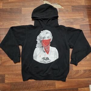 California Republic Black Crewneck Sweater